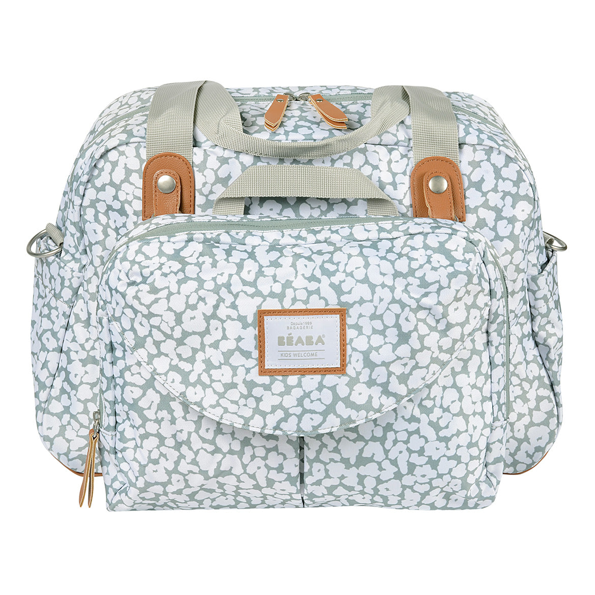 Beaba Geneva II Diaper Bag - Cherry Blossom