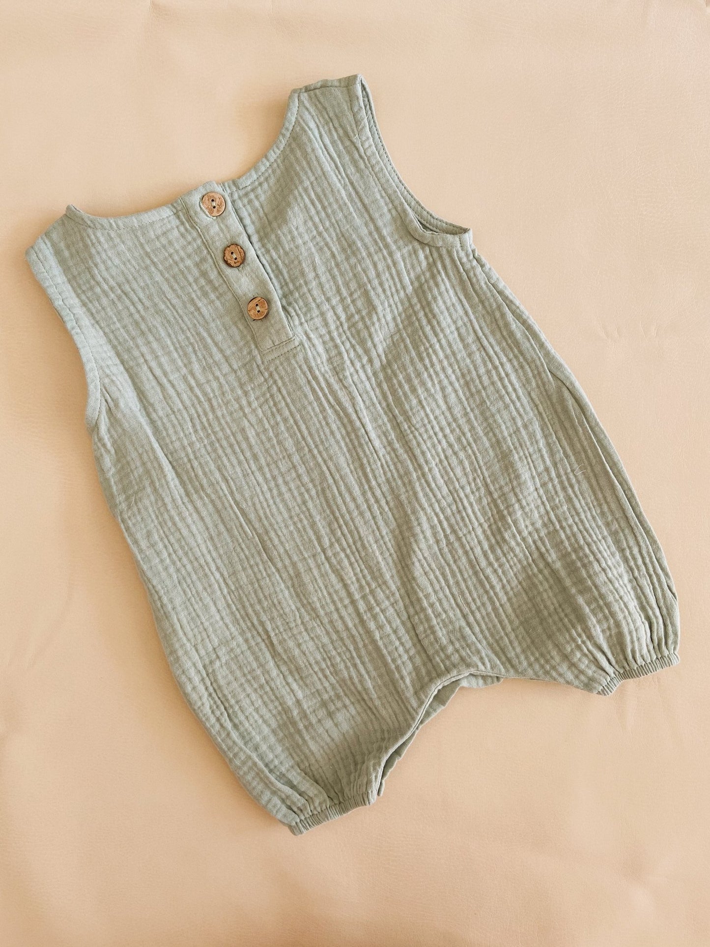 Tiny Trove Bowie Sleeveless Jumpsuit - Sage