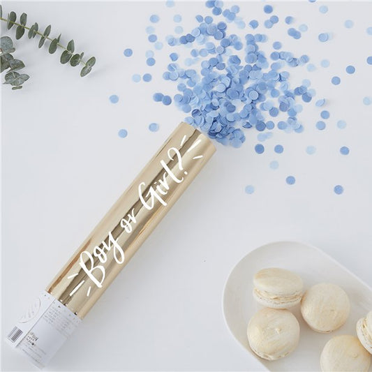 Gender Reveal Cannon Shooter - Blue