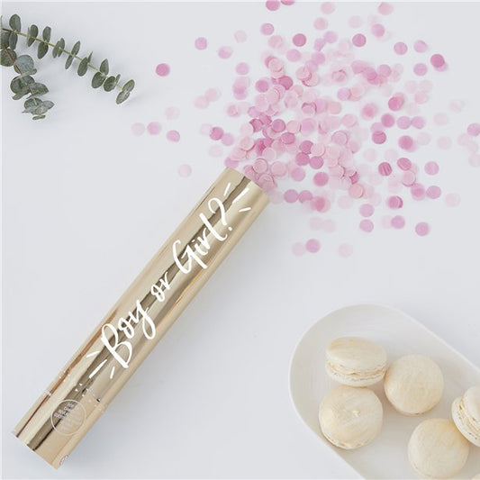 Gender Reveal Cannon Shooter - Pink