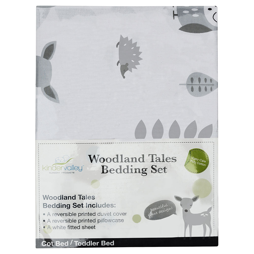 Kinder Valley 3Pc Toddler Bedding Set - Woodland Tales