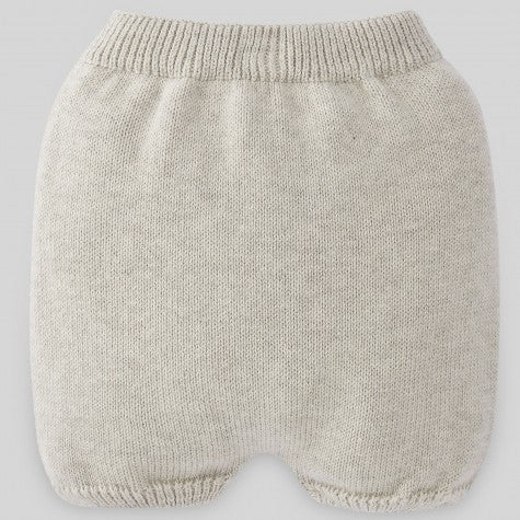 Paz Rodriguez 4-Piece Knitted (Sweater, Shorts, Hat, Blanket) Gift Set - Beige
