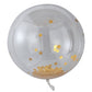 Gold Confetti Giant Balloon - Pick & Mix Pastel