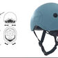 Scoot & Ride Baby Helmet - Steel