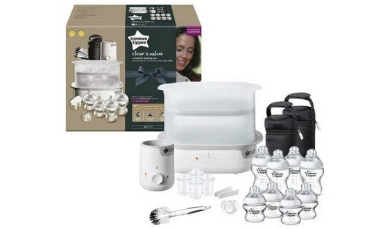Tommee Tippee Closer to Nature   Complete Feeding Kit Set - White