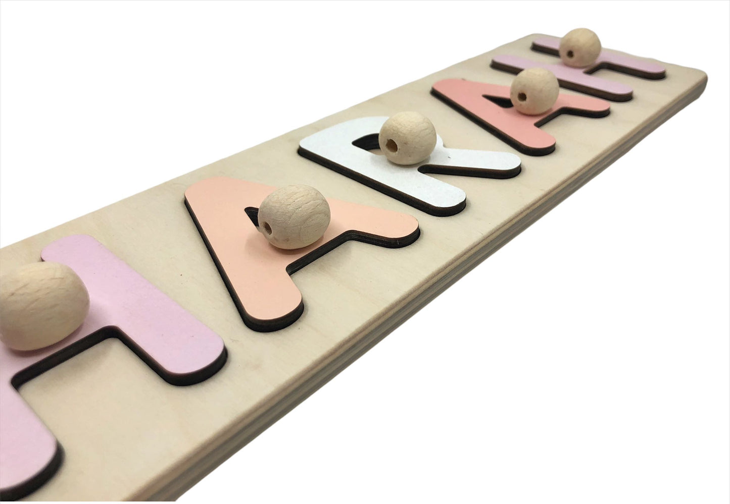 Wooden Name Puzzle - Aljoharah
