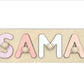 Wooden Name Puzzle - Sama