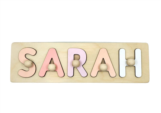 Wooden Name Puzzle - Sarah