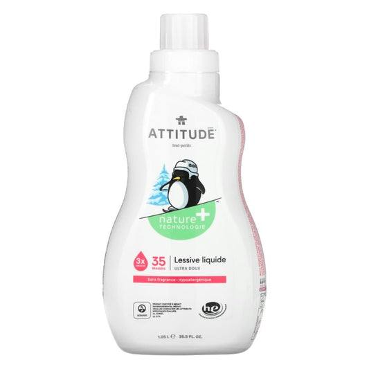 Attitude Baby Laundry Detergent 1.05L (35 Loads) - Fragrance Free