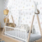 Childhome Bed Rail 120cm Beech Wood - White