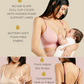 Simple Wishes SuperMom Nursing And Pumping Bralette - Sunkissed Rose
