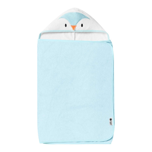 Tommee Tippee Splashtime Hug ‘N’ Dry Hooded Towel - Blue