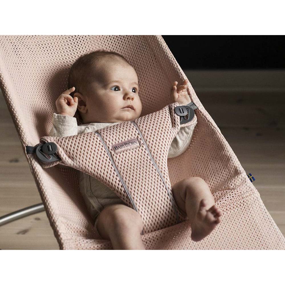 BABYBJORN Bouncer Bliss - Mesh Pearly Pink