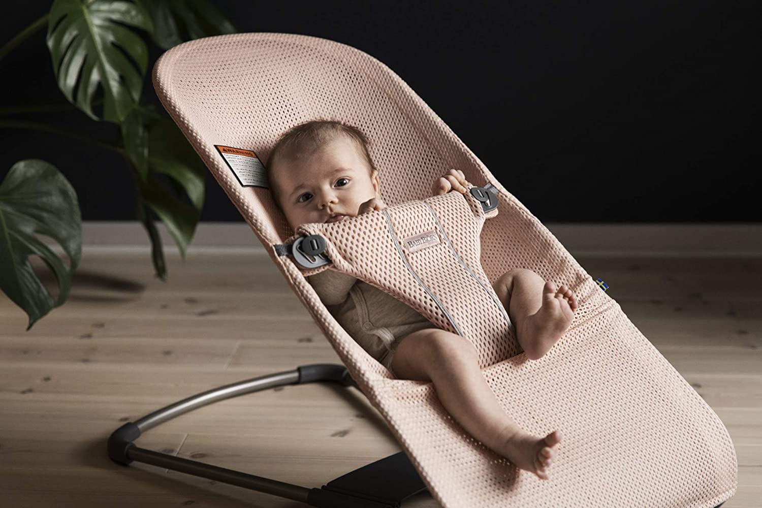BABYBJORN Bouncer Bliss - Mesh Pearly Pink