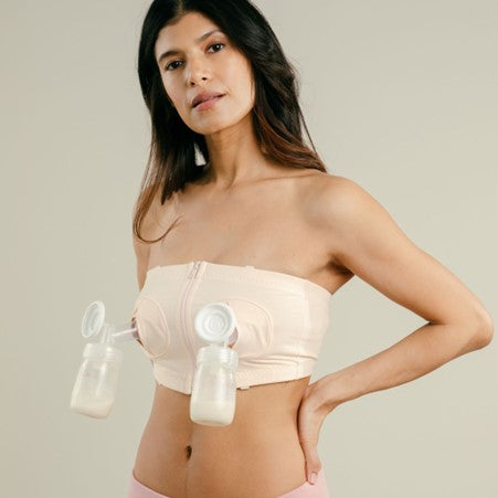 Simple Wishes Adjustable Hands Free Pumping Bra - Pink