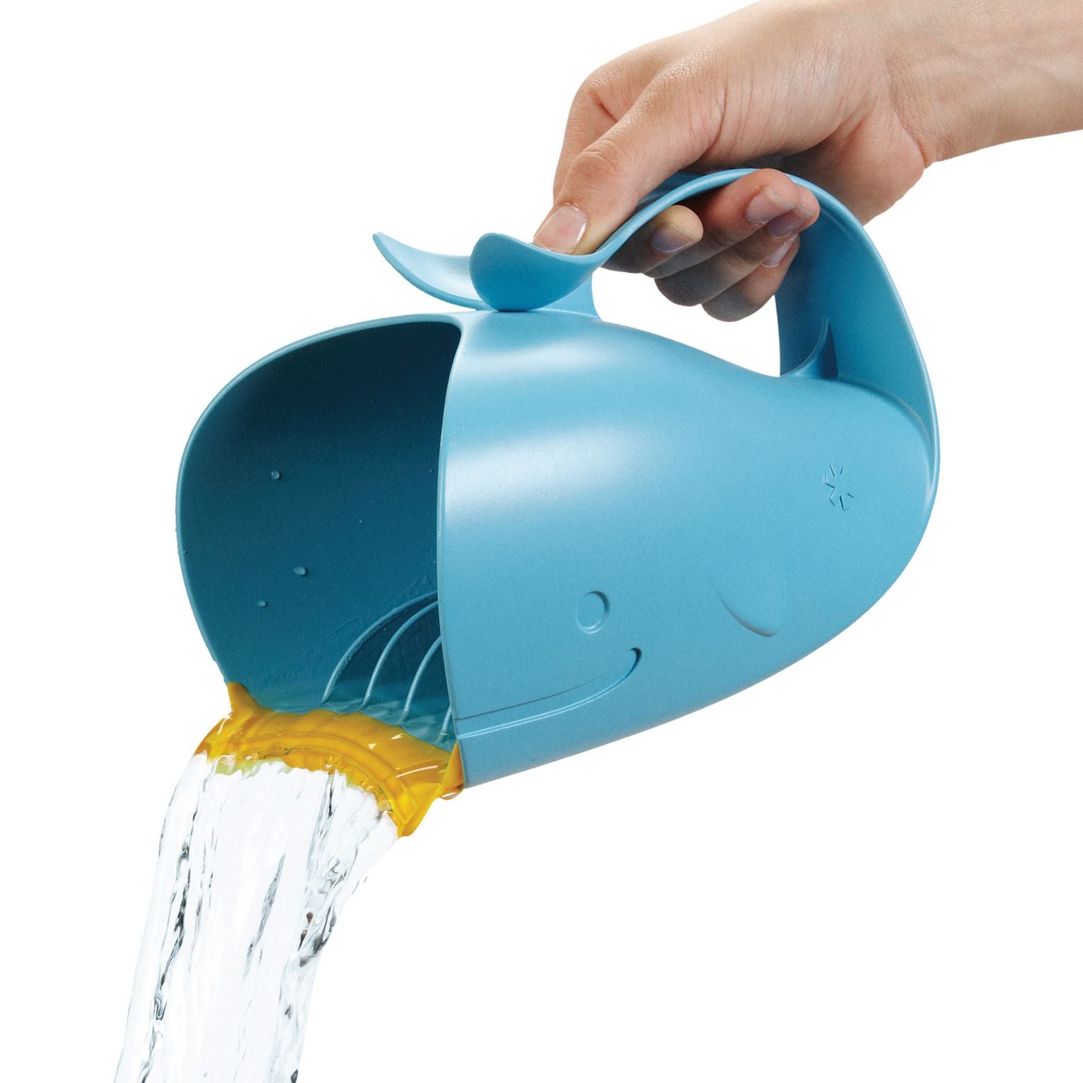 SkipHop Moby Waterfall Bath Rinser - Blue