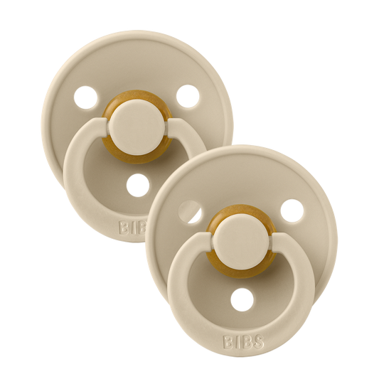 Bibs Colour Pacifier 2pc - Vanilla